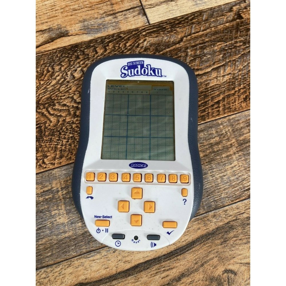 RADICA BIG SCREEN SUDOKU ELECTRONIC HANDHELD GAME (2005)